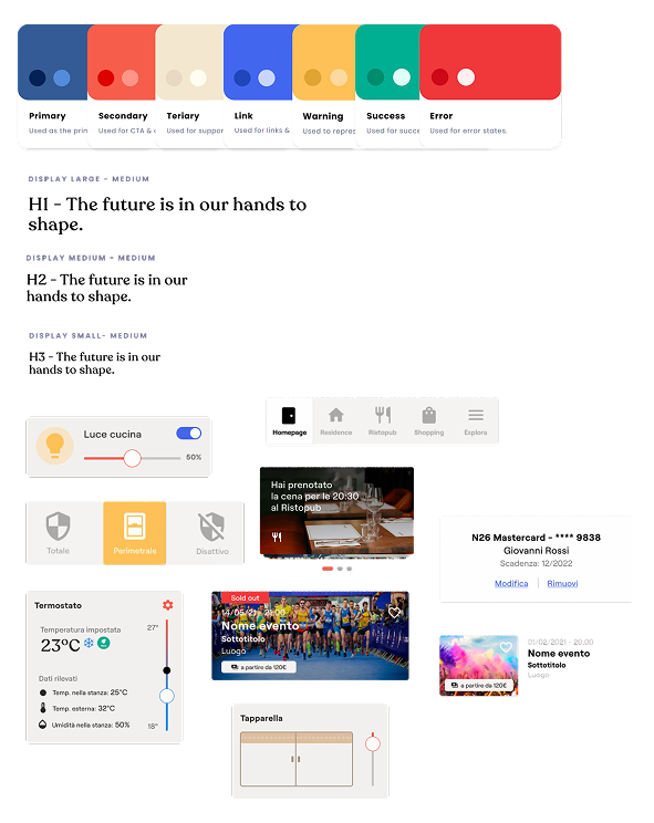 Design library; components aligned with Chorus Life rebrand